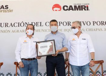 Rutilio Escandón destaca inversión de 120 mdd en el Corporativo Porcícola Camri