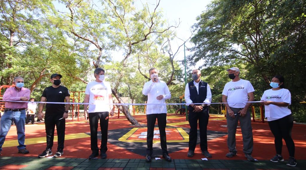 Parque Fundamat, ejemplo del trabajo entre el pueblo y gobierno: Rutilio Escandón