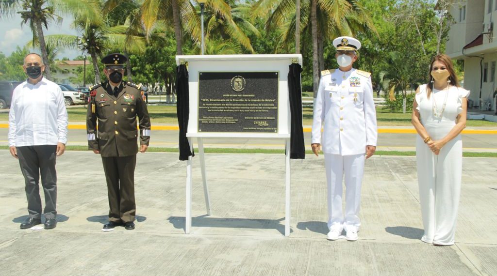 ASISTE ALCALDESA DE TAPACHULA A CEREMONIA POR LOS 200 AÑOS DE LA ARMADA DE MÉXICO