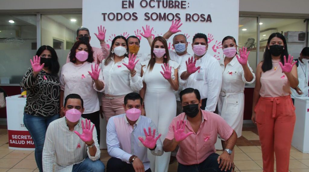 AYUNTAMIENTO DE TAPACHULA COMPROMETIDO CON LA LUCHA CONTRA EL CÁNCER DE MAMA