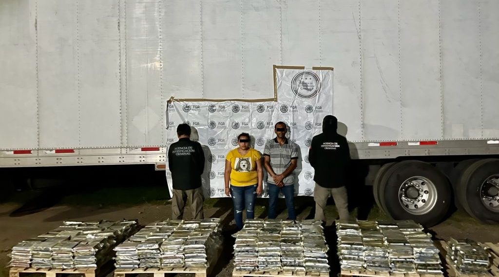 ASEGURA FGR 655 PAQUETES DE COCAÍNA OCULTOS EN CAJAS CON PLÁTANO EN CHIAPAS