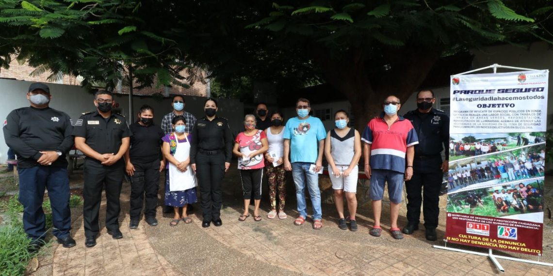 Destaca Zepeda Soto resultados del “Programa Parque Seguro” en Chiapas