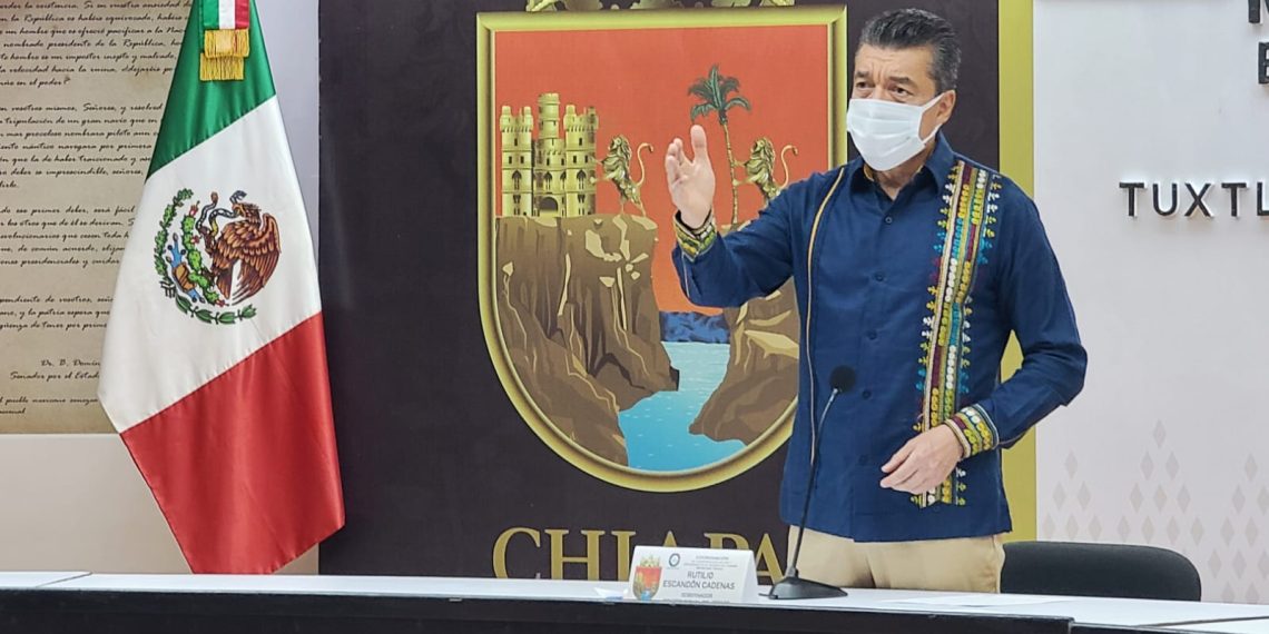 Continuarán intensas lluvias por frente frío No. 2; pide Rutilio Escandón extremar precauciones