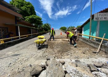 Rehabilitan en Huixtla el Puente Nuevo Milenio