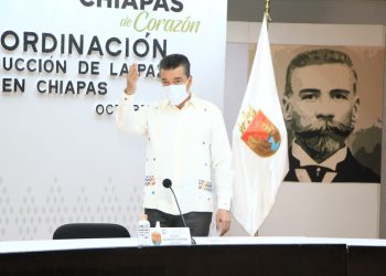 Arriban 337 mil 500 vacunas anticovid para avanzar en la inmunización en Chiapas: Rutilio Escandón