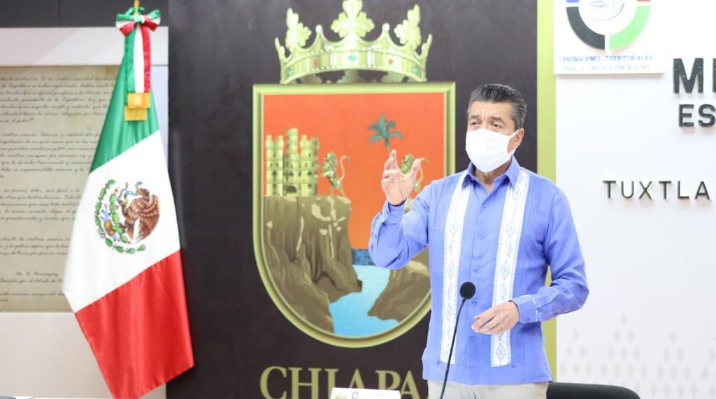 Rutilio Escandón exhorta a protegerse contra COVID-19 mediante brigadas o en los centros de vacunación