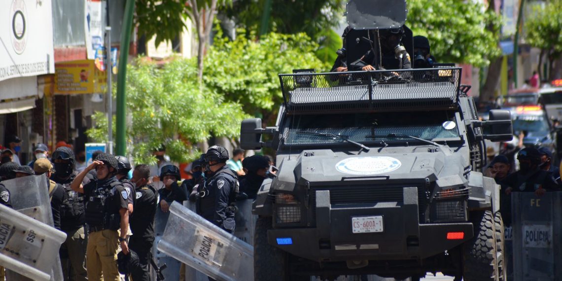SSyPC restablece el orden en el centro de Tuxtla Gutiérrez