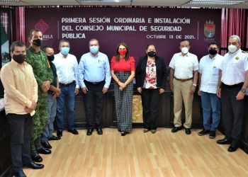 INSTALAN EN TAPACHULA EL CONSEJO MUNICIPAL DE SEGURIDAD DE PÚBLICA