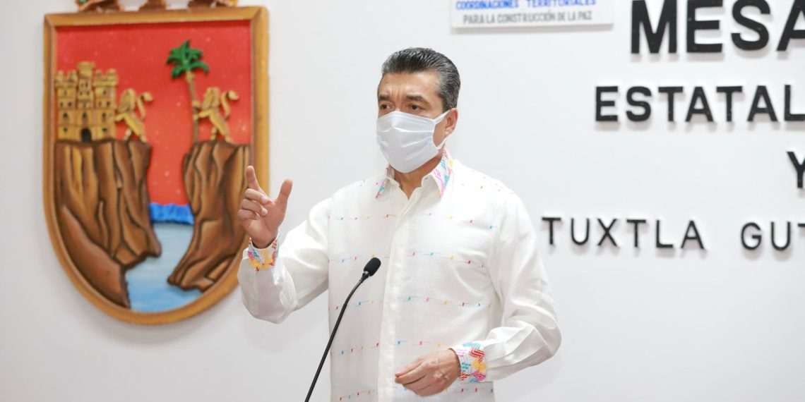 Avanza con éxito vacunación contra COVID-19 en Chiapas: Rutilio Escandón