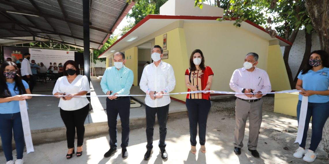 Inaugura Rutilio Escandón el Jardín de Niños “Claudio Monet” en Tuxtla Gutiérrez