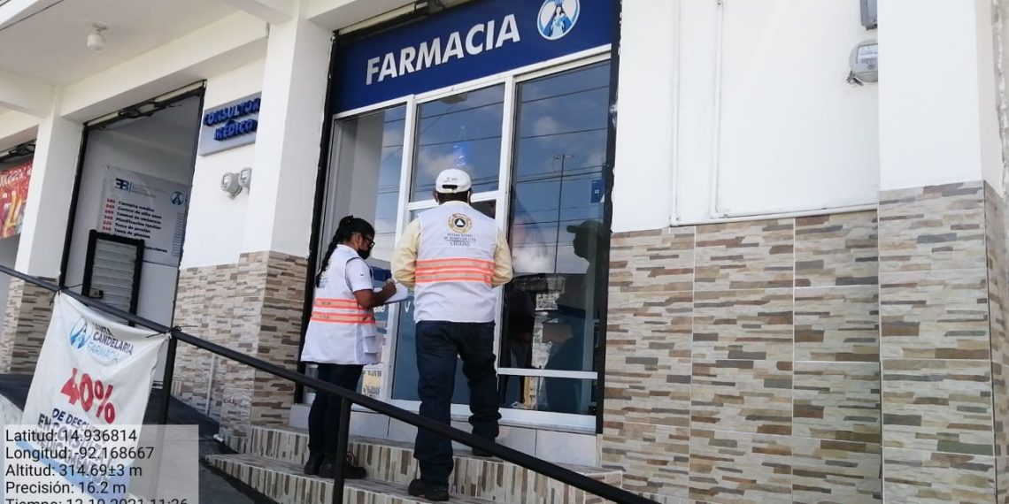 Ayuntamiento de Tuxtla Chico trabaja para que los establecimientos sean seguros en materia de Protección Civil