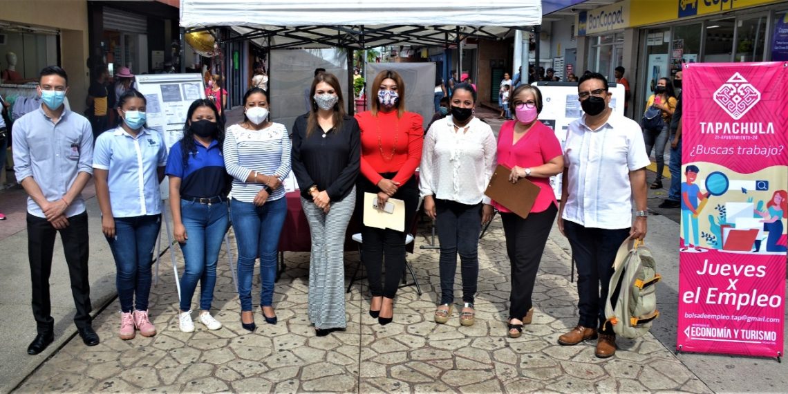 AYUNTAMIENTO DE TAPACHULA IMPULSA PROGRAMA “JUEVES POR EL EMPLEO”