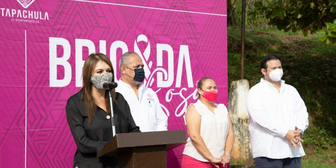 BRIGADA ROSA ATIENDE A FAMILIAS DE LA COLONIA “NUEVA 18 DE OCTUBRE”