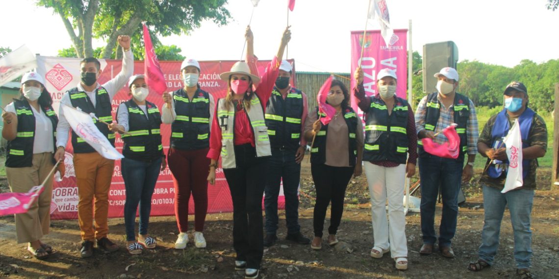 CON OBRAS SE HACE JUSTICIA SOCIAL A COMUNIDADES DE LA ZONA BAJA DE TAPACHULA