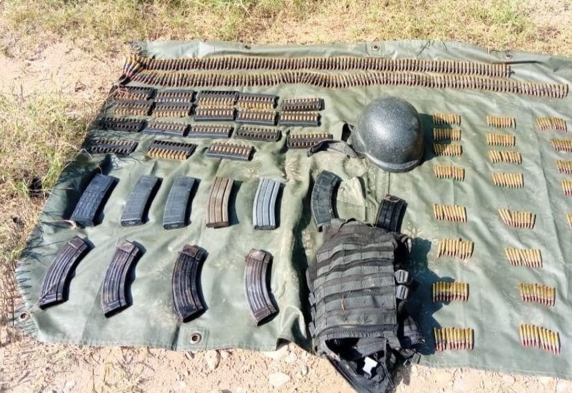 ASEGURAN MATERIAL BÉLICO EN CHIAPAS