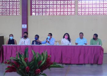 El alcalde Isaias Verdugo Roblero sostuvo una reunión con las diferentes congregaciones que conforman al municipio