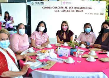 ROSY URBINA SE SUMA A AMEXME EN ACCIONES PARA PREVENIR EL CÁNCER DE MAMA