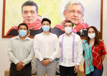 Externa Rutilio Escandón apoyo al deportista chiapaneco de ParaTaekwondo, Luis Mario Nájera Vleeschower