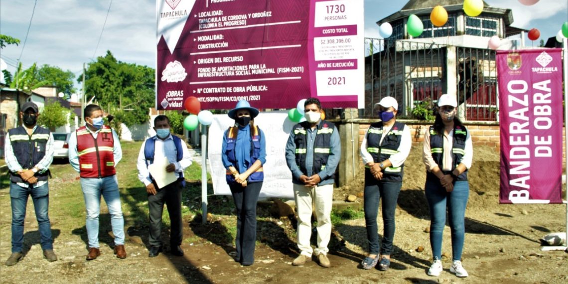 INICIAN OBRAS DE DESARROLLO SOCIAL EN LAS COLONIAS OCTAVIO PAZ Y EL PROGRESO