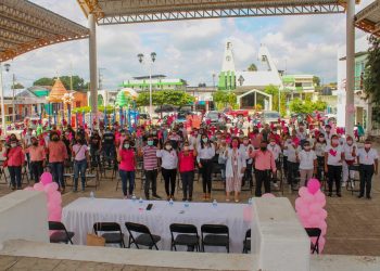 Ayuntamiento de Mapastepec conmemora el día mundial de lucha contra el cáncer de mamá