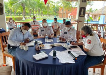 PC TAPACHULA PARTICIPA EN SUMULACRO DE DERRAME DE HIDROCARBUROS COORDINADO POR SEMAR