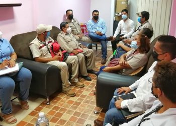 Sostiene DIF Tuxtla Chico mesa de trabajo con el Distrito de Salud VII
