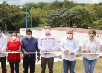 En Ocozocoautla, Rutilio Escandón inaugura Planta de Tratamiento de Aguas Residuales