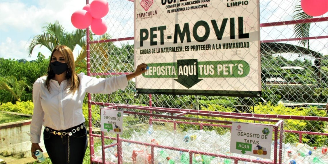AYUNTAMIENTO DE TAPACHULA INICIA CAMPAÑA DE RECICLADO DE PET EN COMUNIDADES