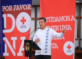 Rutilio Escandón llama al pueblo chiapaneco a participar en Colecta Anual Cruz Roja Mexicana 2021