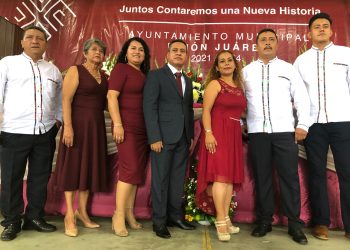 El contador Isaías Verdugo Roblero toma protesta como nuevo presidente municipal de Unión Juárez.