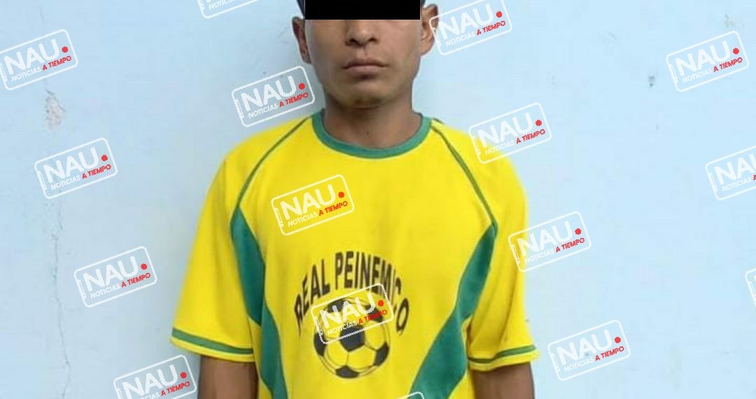 En Suchiate detienen a presunto vendedor de marihuana.