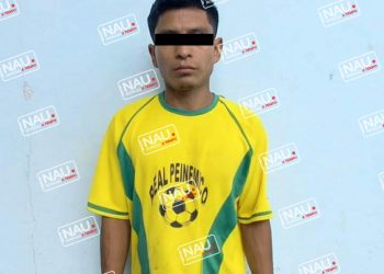 En Suchiate detienen a presunto vendedor de marihuana.