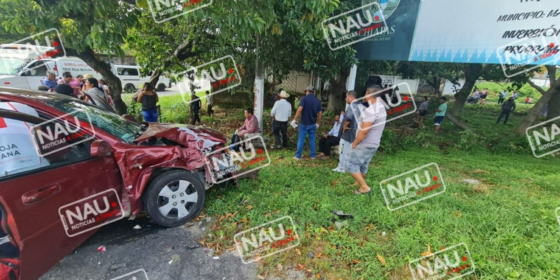Tres lesionados deja Accidente.