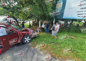 Tres lesionados deja Accidente.