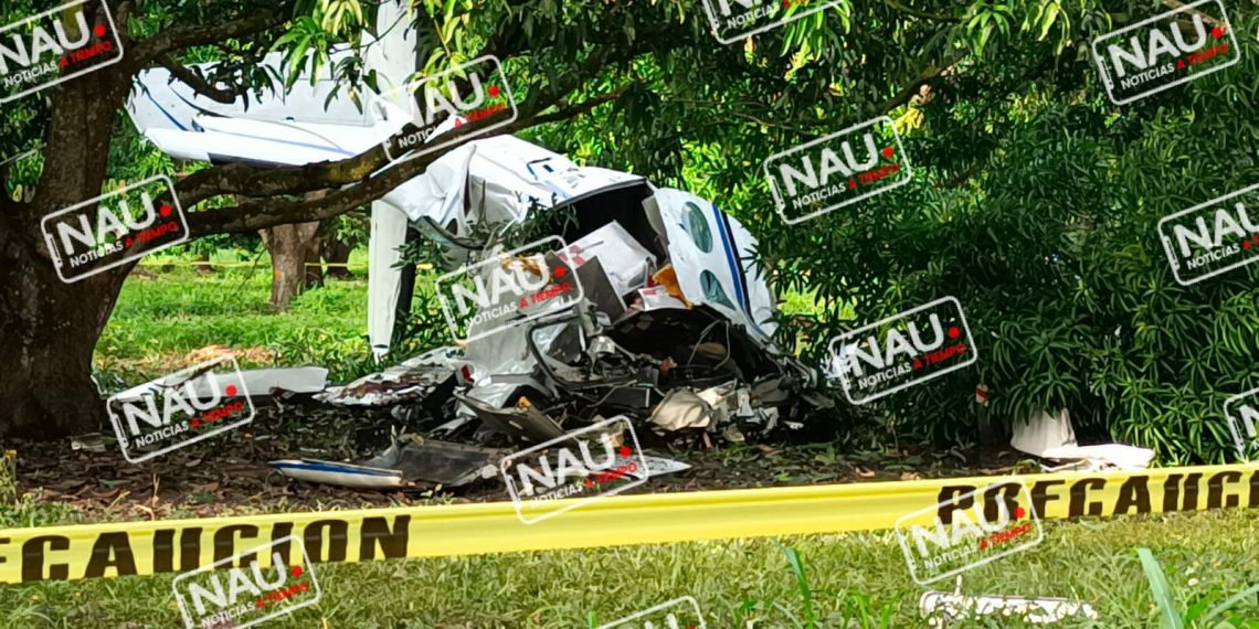 Muere piloto de aeronave CESNA al desplomarse atrás del Hospital Ciudad Salud.