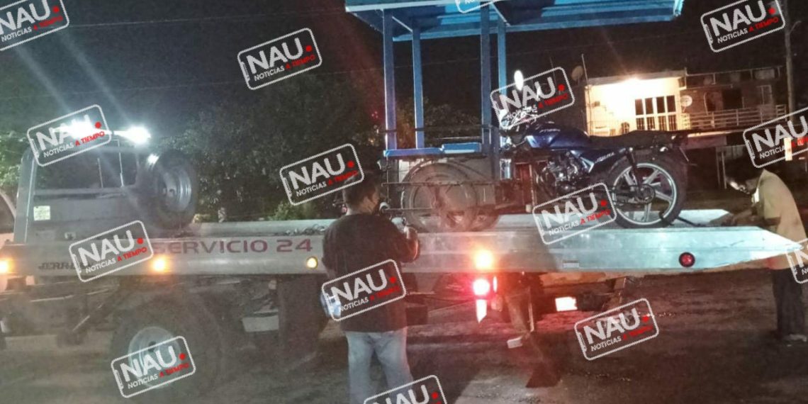 Mototriciclo fue abandonado en Puerto Madero.