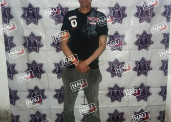 Detienen a sujeto con 4 bolsitas de marihuana.