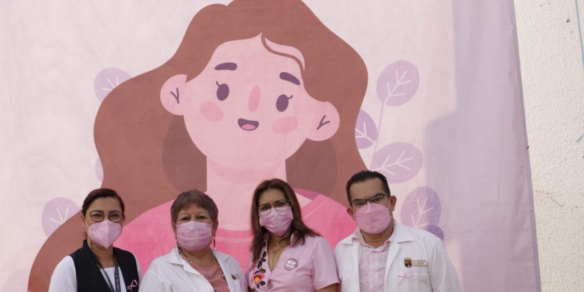 Se conmemora el π«πΜπ πππππππππππππ π
π ππ πππππ ππππππ ππ ππΜππππ π
π ππππ y arranque de la jornada con mastografΓas gratis.