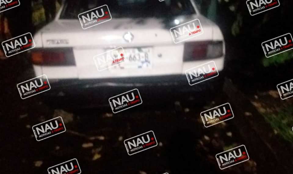 Aseguran VEHÍCULO con reporte de robo.