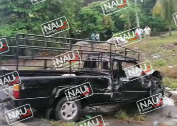 Encontronazo deja síes lesionados.