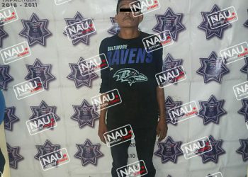 Detienen a sujeto por robo a casa habitación.