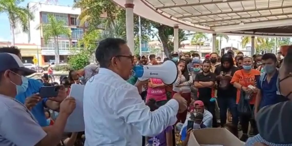 Debido al pésimo trabajo al frente del INM. Aristeo Taboada mantiene en foco rojo la Frontera Sur.