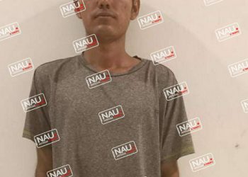 Presunto asaltante fue detenido.