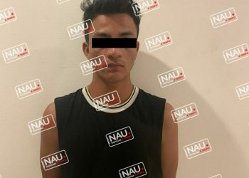 Presunto vendedor de droga fue detenido en Tapachula.