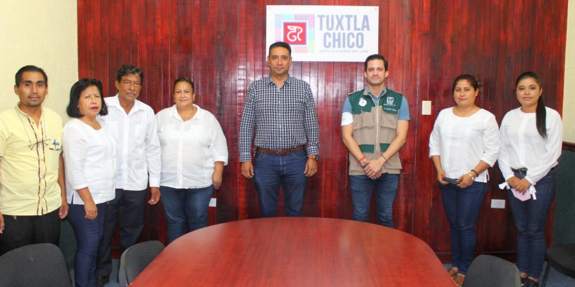 Inicia en Tuxtla Chico semana de vacunación contra el COVID