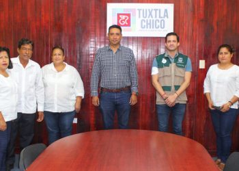 Inicia en Tuxtla Chico semana de vacunación contra el COVID