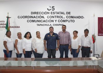 Anuncia Julio Gamboa la reactivación del C4 en Tuxtla Chico como medida de seguridad