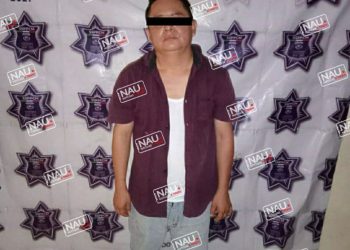 Taxista  fue detenido en estado de ebriedad.