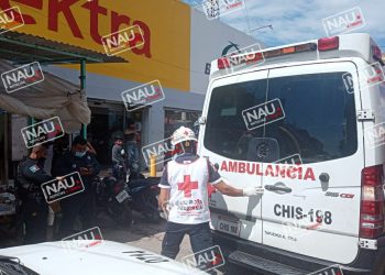 Joven de 29 años se desmayó en el Interior de la tienda Elektra.