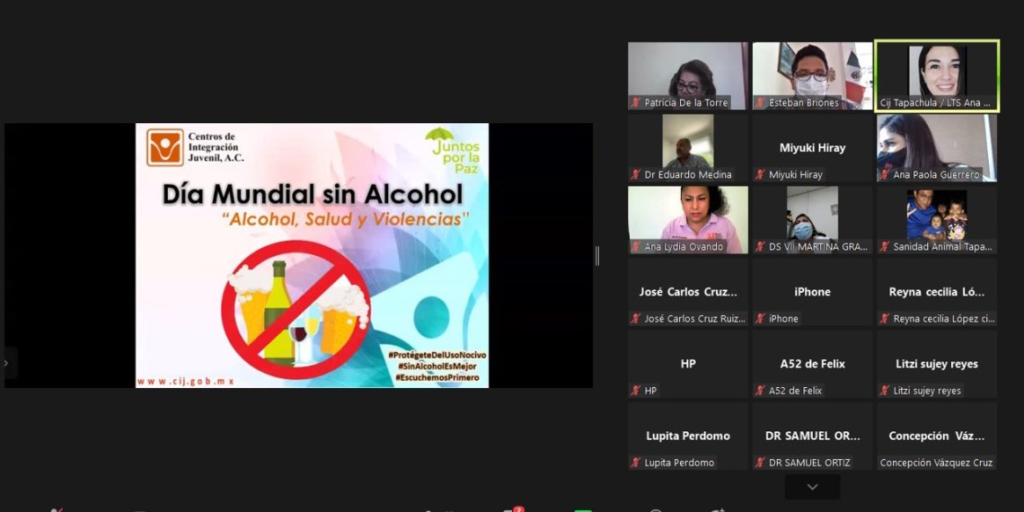 CON UN LLAMADO A LA PREVENCIÓN, CONMEMORA AYUNTAMIENTO EL “DÍA MUNDIAL SIN ALCOHOL”